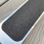 63mm x 635mm Non Slip Decking Strips Aluminium Screw Down Plates - Slips Away - Decking strips - 1x Decking plate 63mm x 635mm hazard -