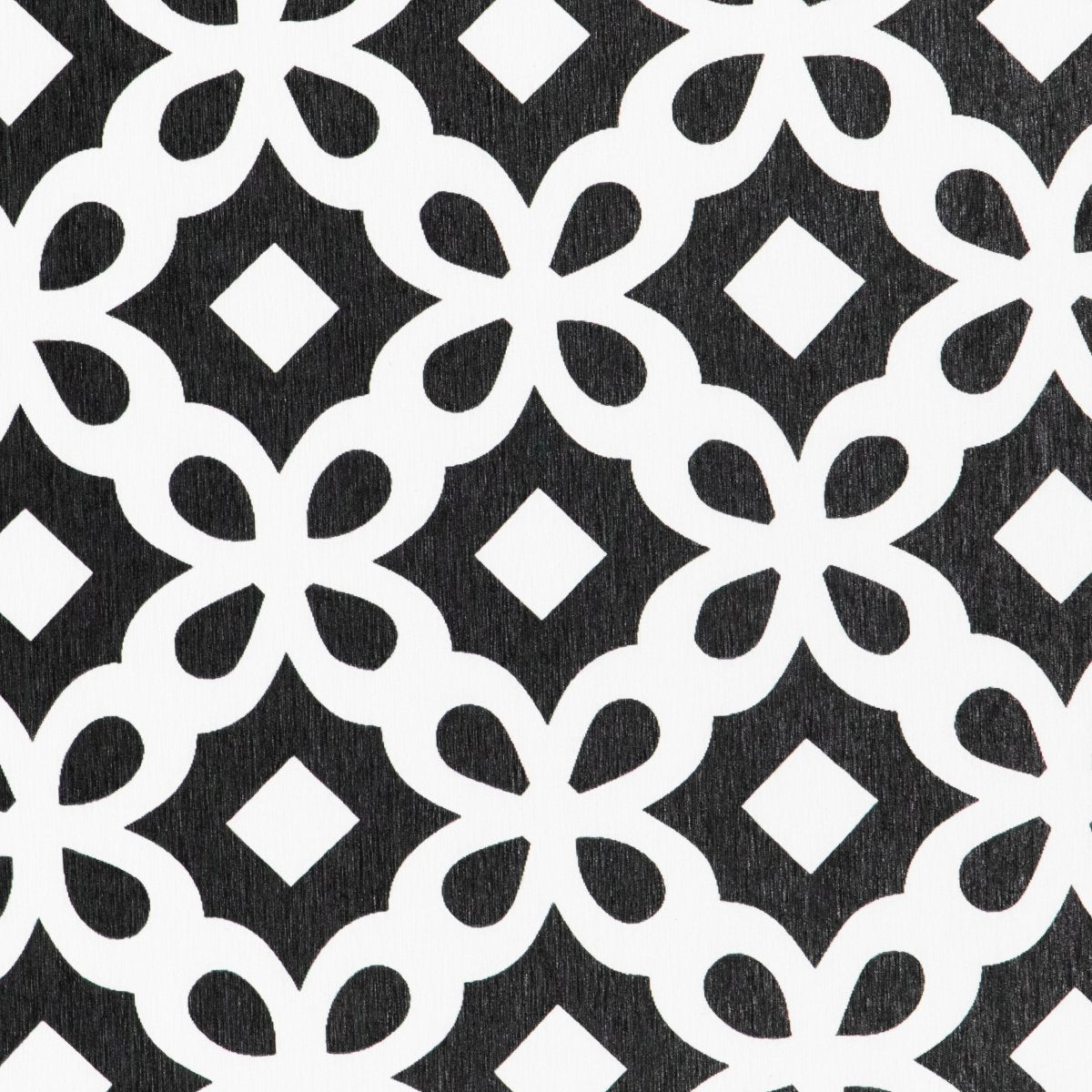 Black & White Pattern Bathmat - Boho Bath Mat - Non-Slip Mid Century Modern Mat - Retro Bath Rug- Minimalist Abstract Shapes - 39 X 60Cm - Slips Away - 1330533128 -