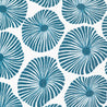 Blue Swirls Bathmat - Beautiful Swirls Mat - Natural & Eco-Friendly - Beach Home - Bathroom Decor - White Stone Non Slip Bath Mat - 39X60Cm - Slips Away - 1344511991 -