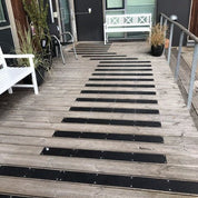 GRP anti-slip cleats for walkways, ramps and pathways