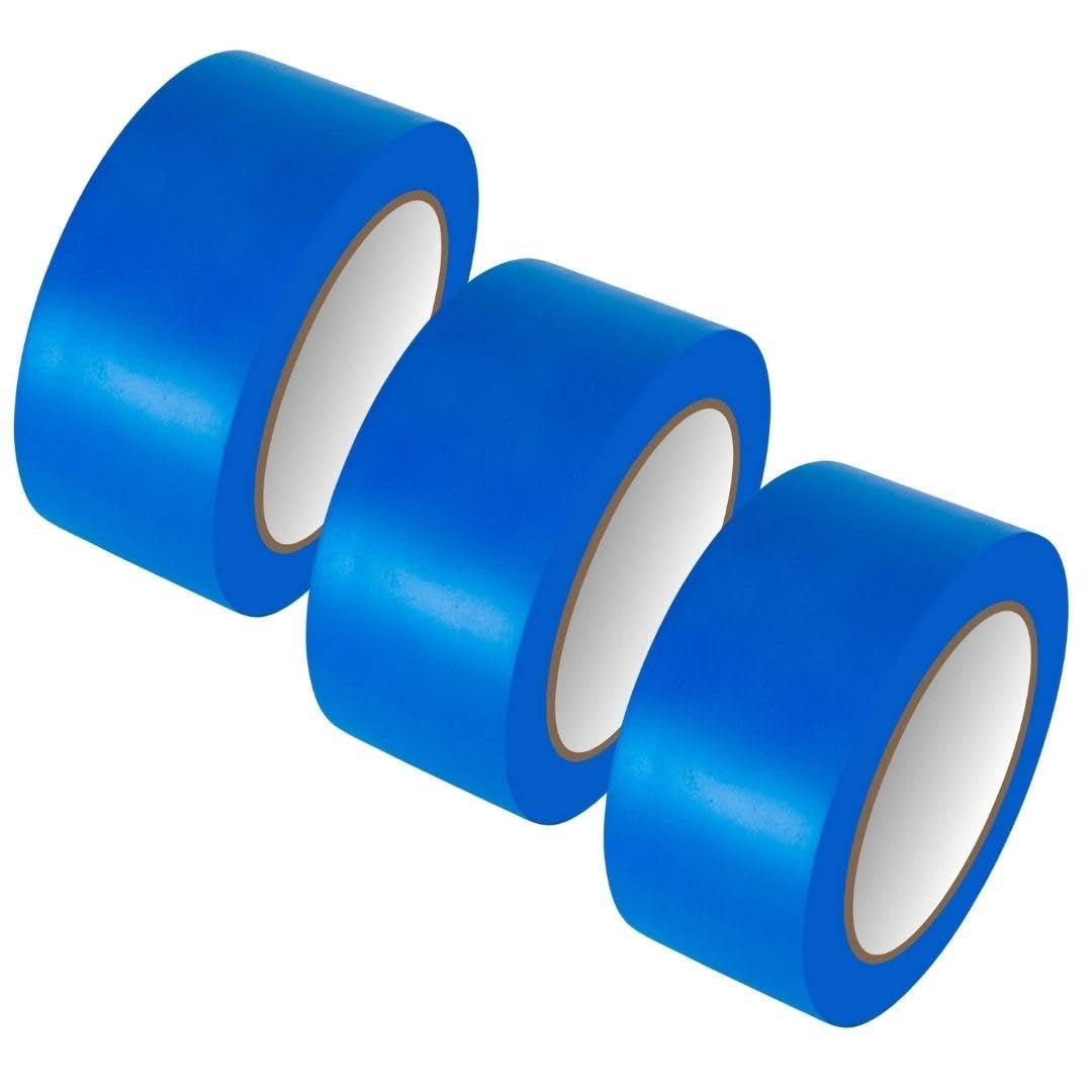 Bundle Deal - PVC Vinyl Floor Marking Tape – 12 Roll Bundle (50mm x 33m, 0.15mm Thick)