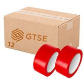 Bundle Deal - PVC Vinyl Floor Marking Tape – 12 Roll Bundle (50mm x 33m, 0.15mm Thick)