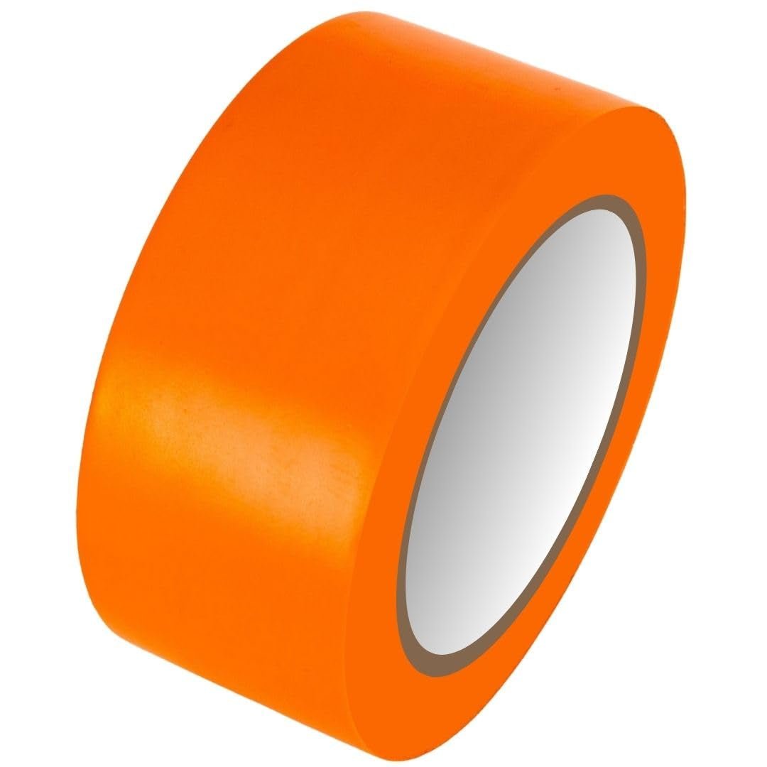 Bundle Deal - PVC Vinyl Floor Marking Tape – 12 Roll Bundle (50mm x 33m, 0.15mm Thick)
