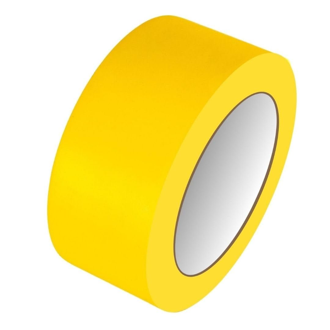Bundle Deal - PVC Vinyl Floor Marking Tape – 12 Roll Bundle (50mm x 33m, 0.15mm Thick)