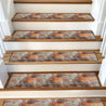 Geometric Stair Treads Carpet, Stair Carpet, Aesthetic Stair Runner, Ultra Thin Stair Mat, Non-Slip Rug, Machine Washable Rug, - Slips Away - stair treads - 1541297119_3730501326 -