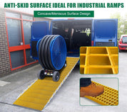 Grey GRP Open Mesh Grating Panels – Anti - Slip & Corrosion - Resistant for Walkways & Platforms - Slips Away - GRP MESH GRATING - GRY GRP MESH 2000x1000x25 -