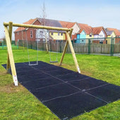 Groundsafe Rubber Grass Matting – Impact Absorbing Anti-Slip Playground & Outdoor Safety Mat – 23mm - Slips Away - GS1015 -