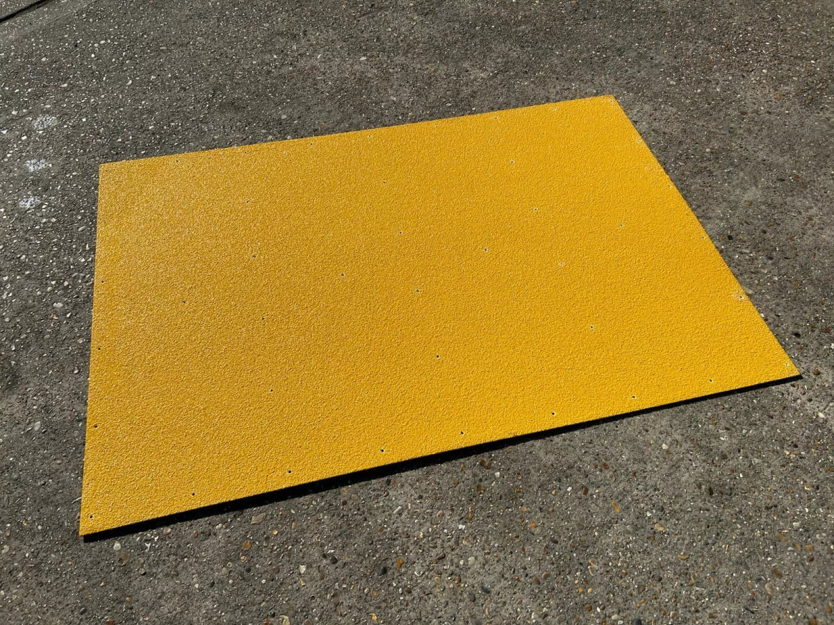 GRP Anti - Slip Panel Sheets | Heavy - Duty, Non - Slip Flooring | Weather & Corrosion Resistant - Slips Away - GRP Anti Slip Panels -