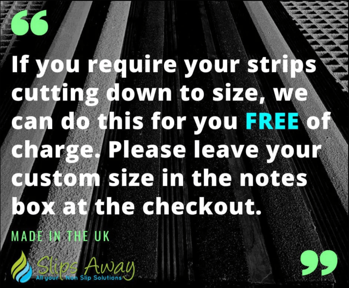 GRP Stair Nosings – Heavy - Duty Anti - Slip Safety Tread - Non - Slip Step Edge Protection - Slips Away - Stair nosing - 1x GRP nosing white 500mm -