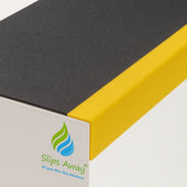 Heavy-duty GRP step cover with anti-slip surface, designed for high-traffic areas and outdoor stair safety.