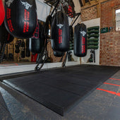 Interlocking Gym Mat - Long Lasting Durability, Comfort Cushioning & Strong Protection - Slips Away - GT3636 -