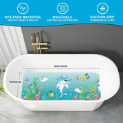 kids non slip bath mat dimensions