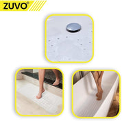 Non - Slip Bath Mat with Anti - Mold and Strong Suction - Extra Long 100 x 40 cm - Slips Away - Bath mat - B0CPMC9N66 -