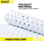 Non - Slip Bath Mat with Anti - Mold and Strong Suction - Extra Long 100 x 40 cm - Slips Away - Bath mat - B0CPMC9N66 -