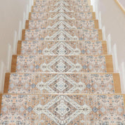 Non - Slip Carpet Stair Treads (76x20 cm) for Wooden Steps, Perfect grip for indoor stairways. - Slips Away - stair treads - B0DFYC55YS -