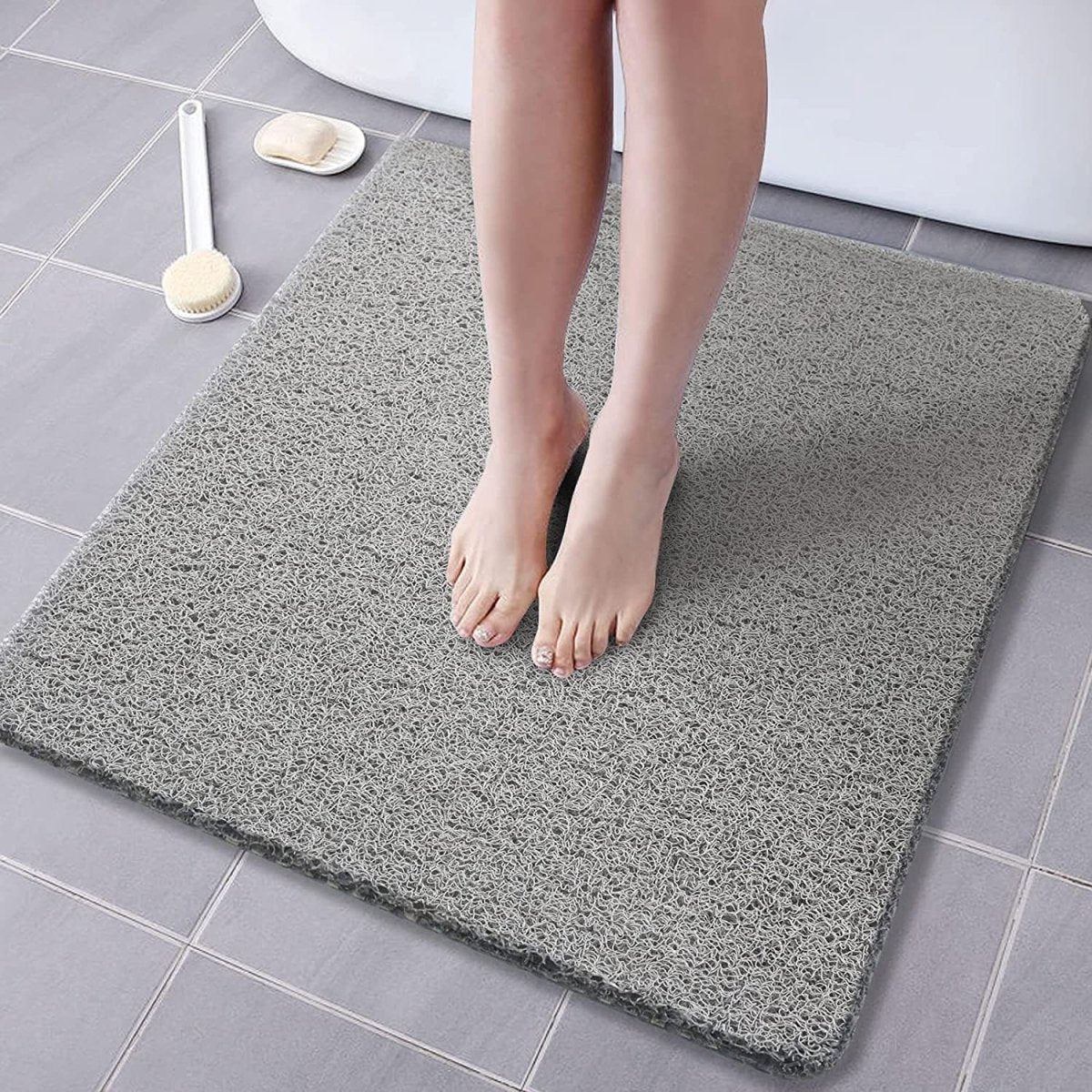 Non Slip Textured Loofah Shower/Bath Mats, Quick Drying, 60*60cm - Slips Away - Bath mat - 01fce118 - 4ea4 - 45cc - b82f - 689f2f88201c -