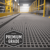 Premium Industrial - Grade GRP Mesh Grating – Heavy Duty, Anti - Slip, Corrosion Resistant Flooring Panel - Slips Away - GRP MESH GRATING - GR3939-25GN -