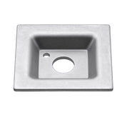 Square fixing Clip for GRP Mesh Installation - Slips Away - GRP MESH GRATING -