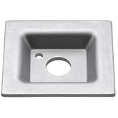 Square fixing Clip for GRP Mesh Installation - Slips Away - GRP MESH GRATING -