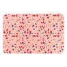 Terrazzo Bathmat - Geometric Bathmat - Neutral Color Bathroom Decor - Abstract Mat - Modern Bathroom Decor - Pink Stone Non Slip Bath Mat - Slips Away - 1344506585 -
