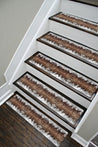 Tiger Stairs Rug, Tread Rugs, Soft Surface Step Rug, Easy to Clean, Step Rug, Stair Pet and Kids Friendly, Faux Leather, Stairs Carpets - Slips Away - stair treads - 1539847815_3739771235 -