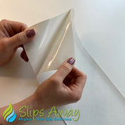 White Non Slip Tape Roll Pro Standard Grade - Anti Slip Traction for Indoor/Outdoor Use - Slips Away - Anti slip tape - H3401W/50mm -