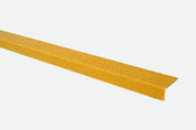Yellow GRP Stair Nosings – Heavy - Duty Anti - Slip Safety Tread - Non - Slip Step Edge Protection 30mm x 70mm - Slips Away - SN0216YL. -