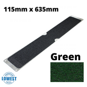 115mm x 635mm Non Slip Decking Strips Aluminium Screw Down Plates