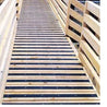 50mm Wide Non-Slip Anti-Skid Decking Strips - Safety and Style for Outdoor Space - BLACK - Slips Away - -