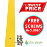 50mm Wide Non-Slip Anti-Skid Decking Strips - Safety and Style for Outdoor Space - YELLOW - Slips Away - -