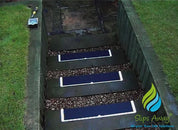 115mm x 635mm Non Slip Decking Strips Aluminium Screw Down Plates
