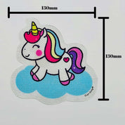 Anti Slip Kids Bath Stickers - Cute Unicorn ( 5x Pack ) - Slips Away - SA024 -