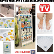 Anti Slip Kids Bath Stickers - Cute Unicorn ( 5x Pack ) - Slips Away - SA024 -