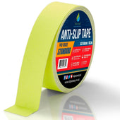 Fluorescent yellow Anti Slip Tape Rolls Standard Grade - Slips Away - Non slip tape - 50mm x 18.3m Made in the UK