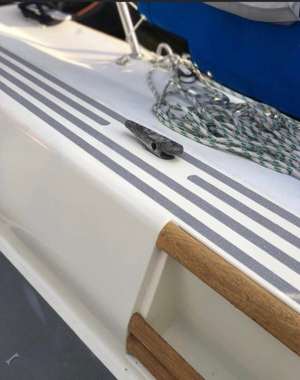 Anti Slip Waterproof Resistant Marine Safety-Grip Non Skid Tape perfect for Boats - Slips Away - Anti slip tape - Marine-Safety-Grip-Black-25mm-1 -