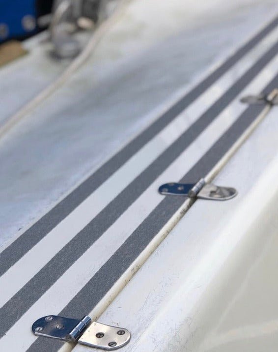 Anti Slip Waterproof Resistant Marine Safety-Grip Non Skid Tape perfect for Boats - Slips Away - Anti slip tape - Marine-Safety-Grip-Black-25mm-1 -