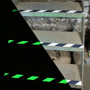 Hazard Glow in the Dark Anti Slip Tape Roll 18m - Slips Away - H3403D-Glow-in-the-Dark-Hazard-Standard-Safety-Grip-100mm-N -
