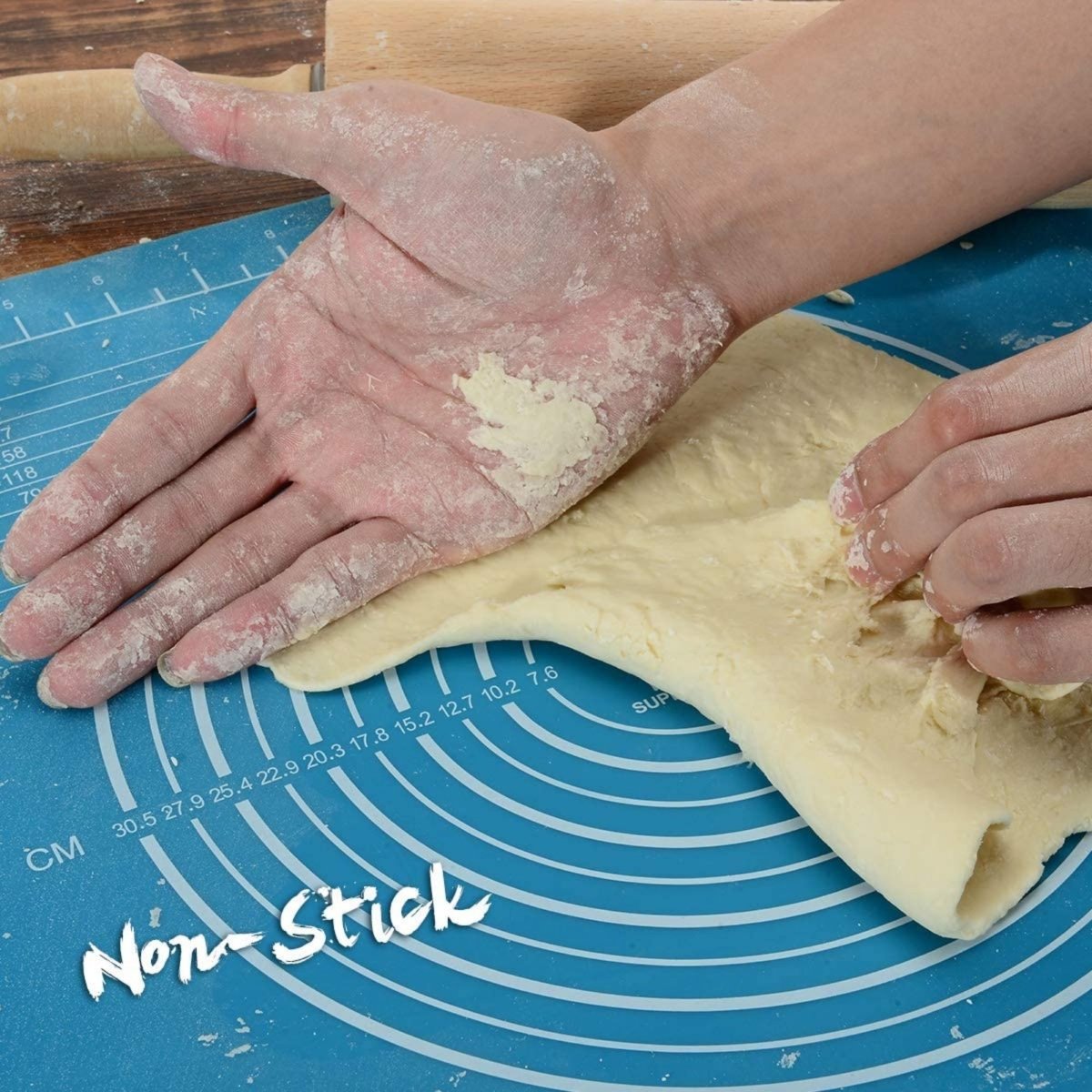 Large Non Stick Silicone Mat for Baking - Slips Away - SA091 -