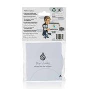 Non Slip Bath & Shower Stickers – 10x Large Clear Discs - Slips Away - SA005 -