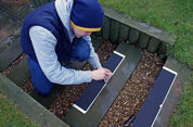 Non Slip Decking Strips Aluminium Screw Down Plates - Slips Away - Decking plate 63mm x 635mm hazard -
