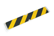 Non Slip Decking Strips Aluminium Screw Down Plates - Slips Away - Decking plate 63mm x 635mm hazard -