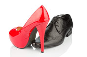 Non Slip Shoe Grip Pads 6x Pairs - Red - Slips Away - SA041 -