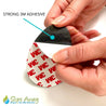 Non Slip Shoe Grip Sole Protection Pads 6x Pairs - Black - Slips Away - SA040 -
