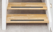 Non Slip Strips for Stairs - Black 64cm x 3 cm (16x pack) - Slips Away - SA026 -