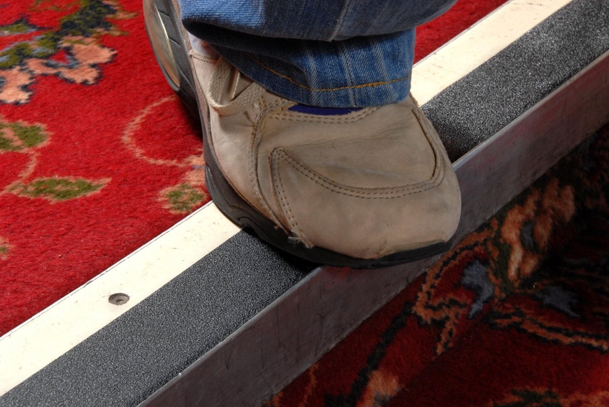 Resilient Soft Touch Textured "Rubber Feel" Anti-Slip Tape - Slips Away - -