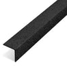 Stair & Step Nosing Cover Anti Slip Treads GRP Heavy Duty for High Traffic Areas - BLACK - Slips Away - Stair nosing - 1x GRP nosing black 500mm -