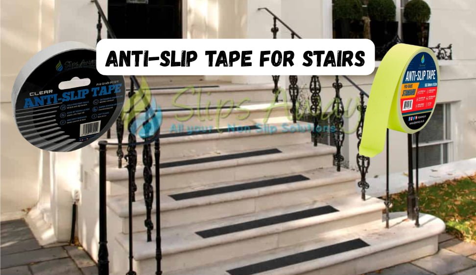 Anti-Slip Tape for Stairs: Purpose, Buying, and Installation Guide - Slips Away