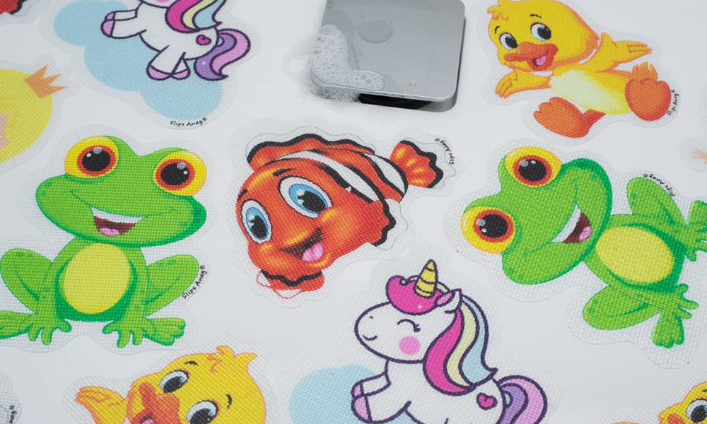 Different Types of Bath Stickers for Kids - Slips Away