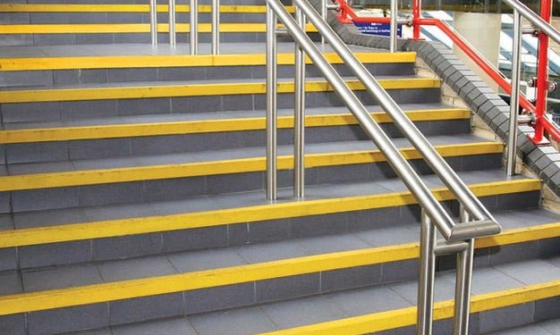 Enhance Your Stair Safety with GRP Nosing Strips by Slips Away - Slips Away