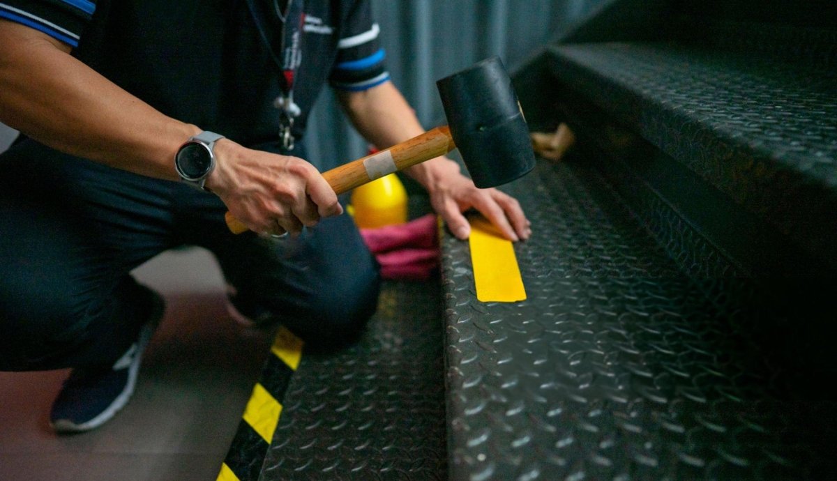 How Anti-Slip Tape Enhances Workplace Safety - Slips Away